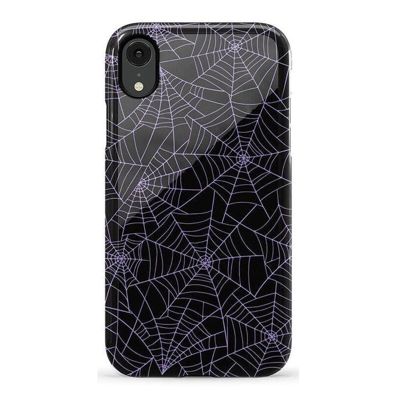 Midnight Web | Spider Web Case Phone Case Casetry Essential iPhone XR 
