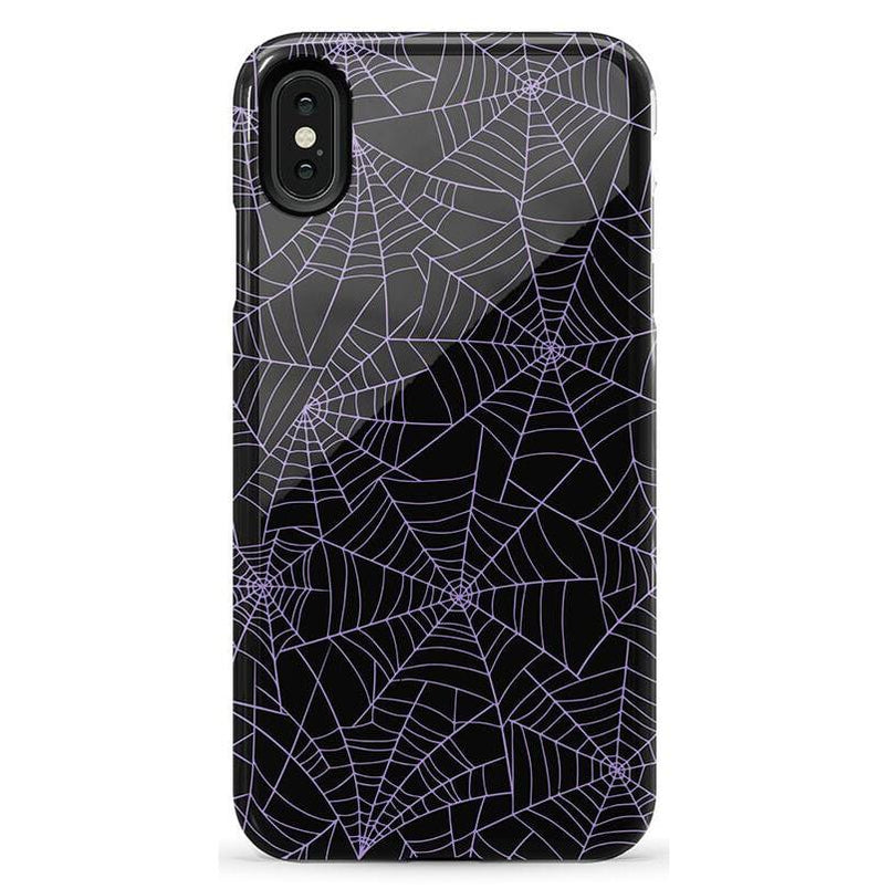 Midnight Web | Spider Web Case Phone Case Casetry Essential iPhone XS Max 