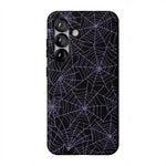 Midnight Web | Spider Web Case Phone Case Casetry Essential + MagSafe® Galaxy S25