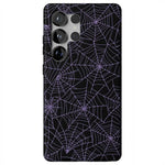 Midnight Web | Spider Web Case Phone Case Casetry Essential + MagSafe® Galaxy S25 Ultra