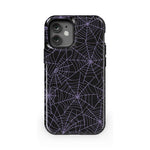 Midnight Web | Spider Web Case Phone Case Casetry Essential + MagSafe® iPhone 12 Mini