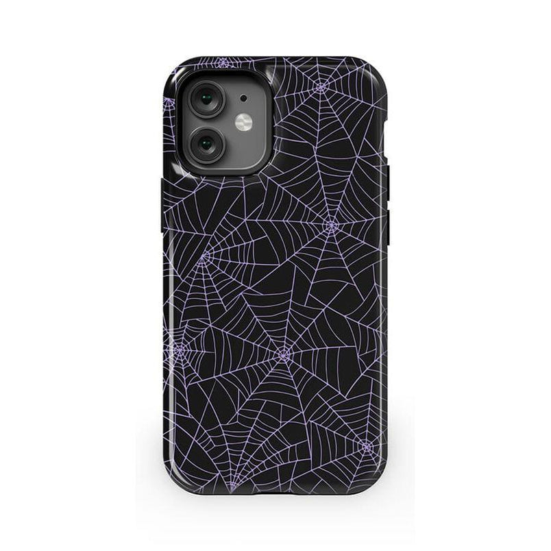 Midnight Web | Spider Web Case Phone Case Casetry Essential + MagSafe® iPhone 12 Mini