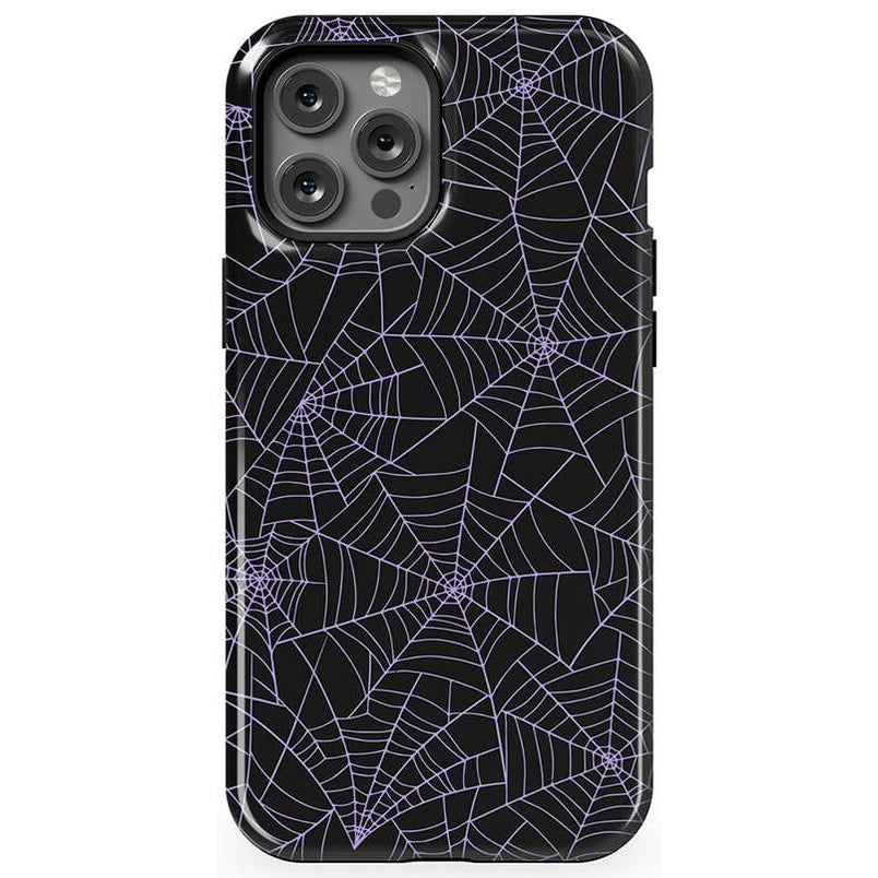 Midnight Web | Spider Web Case Phone Case Casetry Essential + MagSafe® iPhone 12 Pro Max