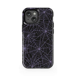 Midnight Web | Spider Web Case Phone Case Casetry Essential + MagSafe® iPhone 13 Mini