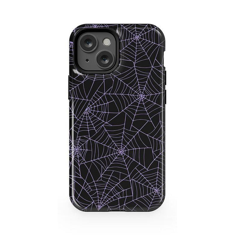 Midnight Web | Spider Web Case Phone Case Casetry Essential + MagSafe® iPhone 13 Mini