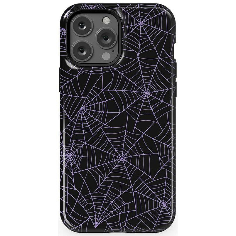 Midnight Web | Spider Web Case Phone Case Casetry Essential + MagSafe® iPhone 13 Pro Max