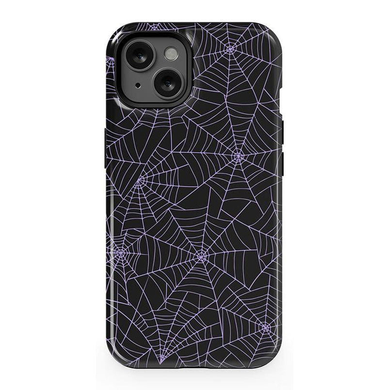 Midnight Web | Spider Web Case Phone Case Casetry Essential + MagSafe® iPhone 13