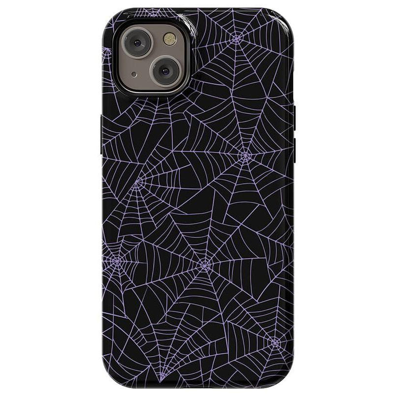 Midnight Web | Spider Web Case Phone Case Casetry Essential + MagSafe® iPhone 14 Plus