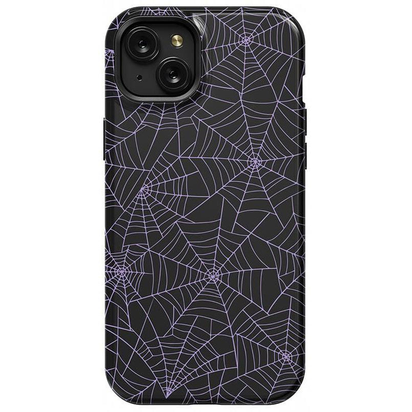 Midnight Web | Spider Web Case Phone Case Casetry Essential + MagSafe® iPhone 15 Plus