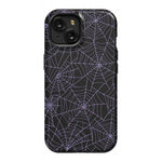 Midnight Web | Spider Web Case Phone Case Casetry Essential + MagSafe® iPhone 15