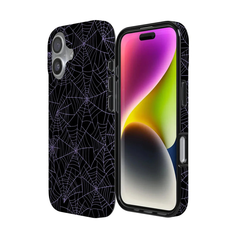 Midnight Web | Spider Web Case Phone Case Casetry 
