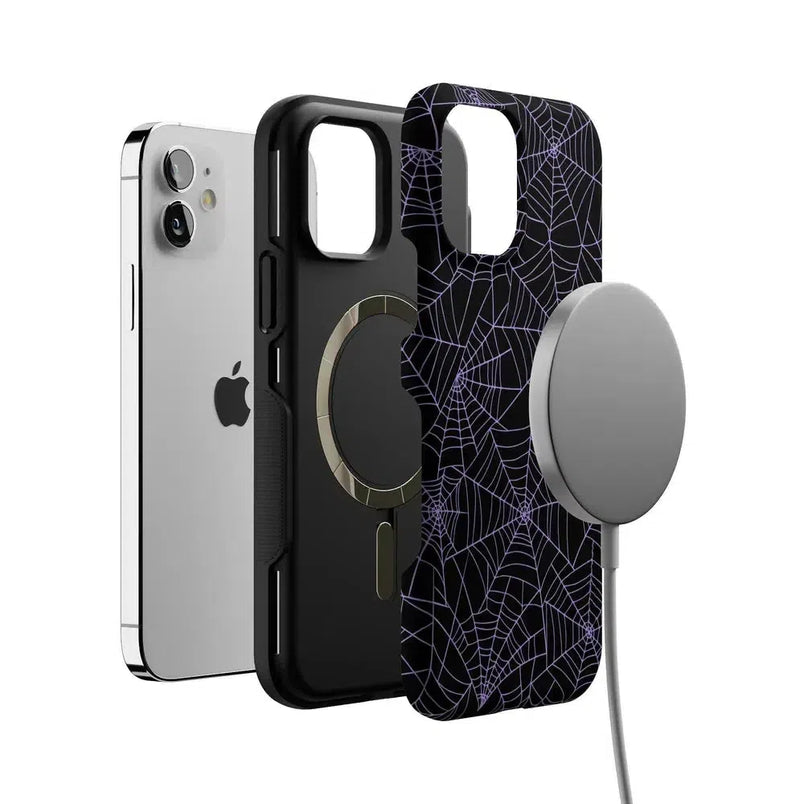 Midnight Web | Spider Web Case Phone Case Casetry 