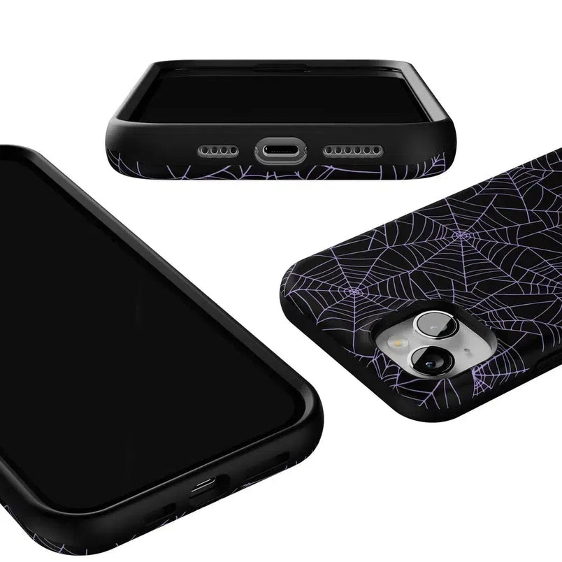 Midnight Web | Spider Web Case Phone Case Casetry 
