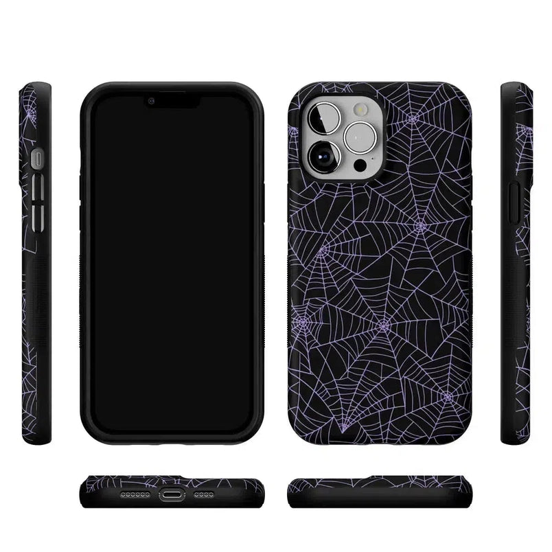 Midnight Web | Spider Web Case Phone Case Casetry 