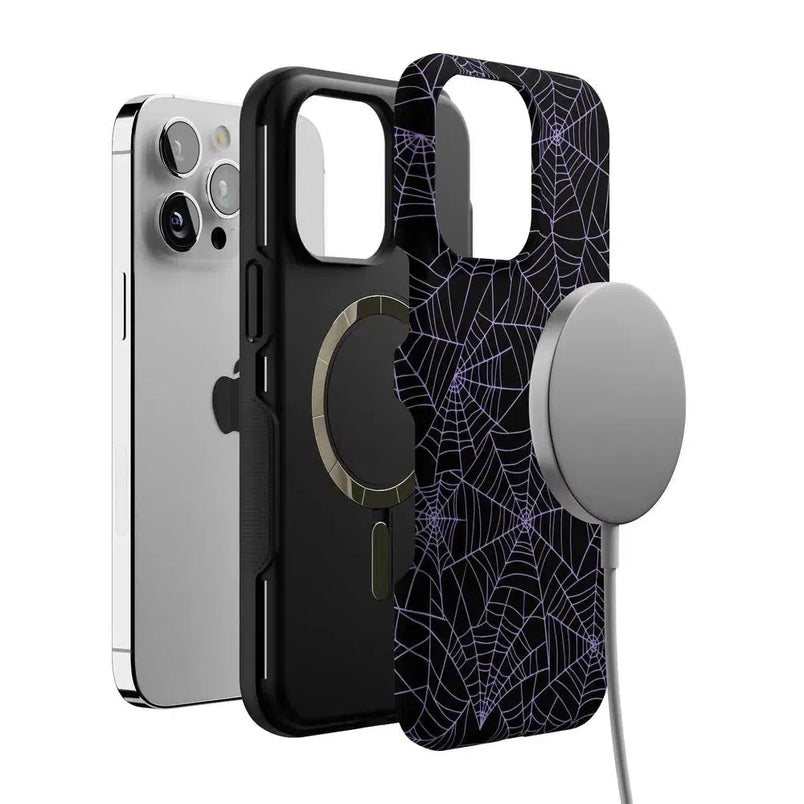 Midnight Web | Spider Web Case Phone Case Casetry 