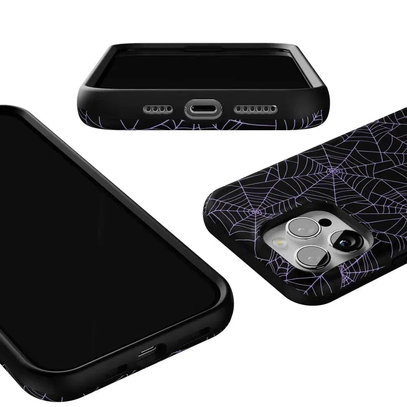 Midnight Web | Spider Web Case Phone Case Casetry 