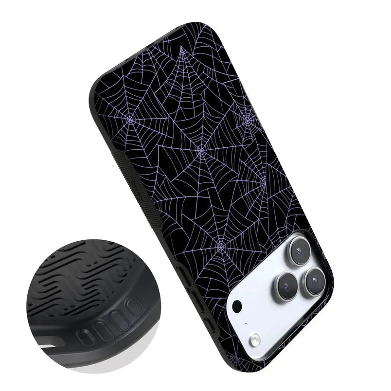 Midnight Web | Spider Web Case Phone Case Casetry 