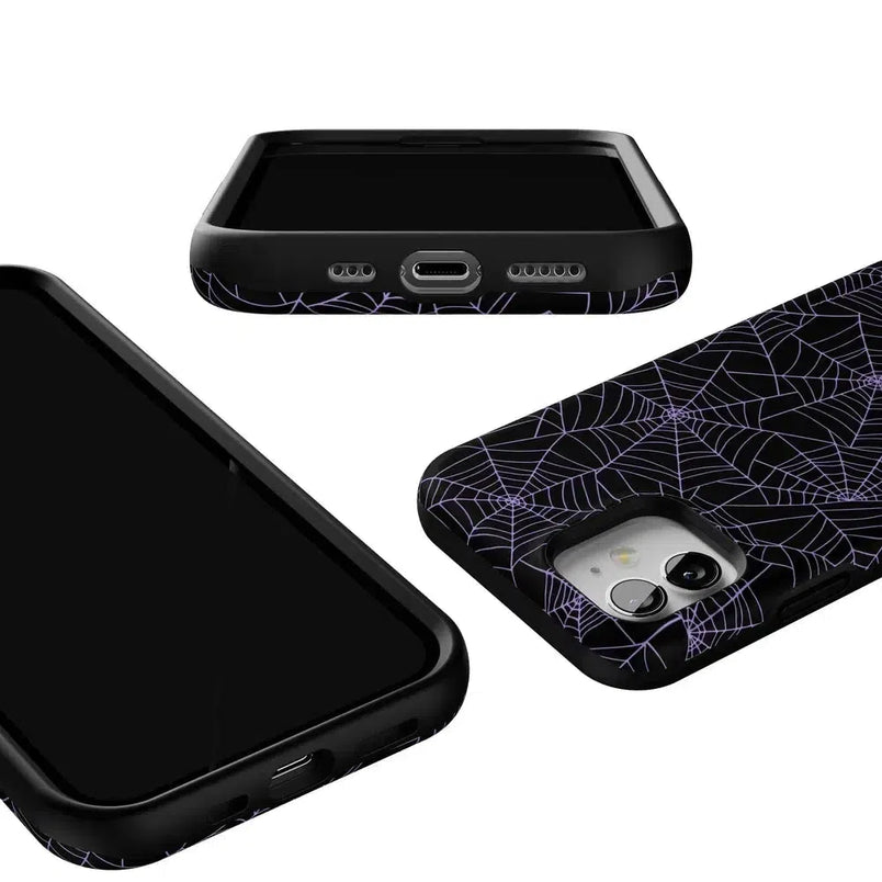 Midnight Web | Spider Web Case Phone Case Casetry 