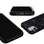 Midnight Web | Spider Web Case Phone Case Casetry 