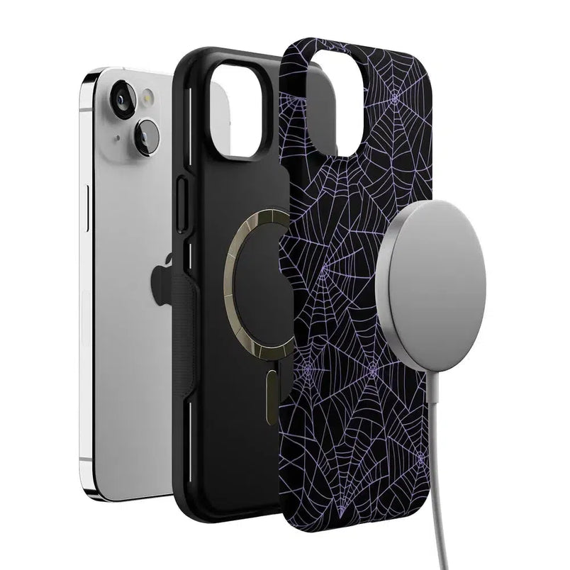 Midnight Web | Spider Web Case Phone Case Casetry 