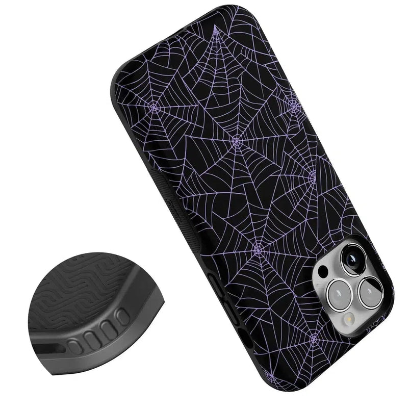 Midnight Web | Spider Web Case Phone Case Casetry 