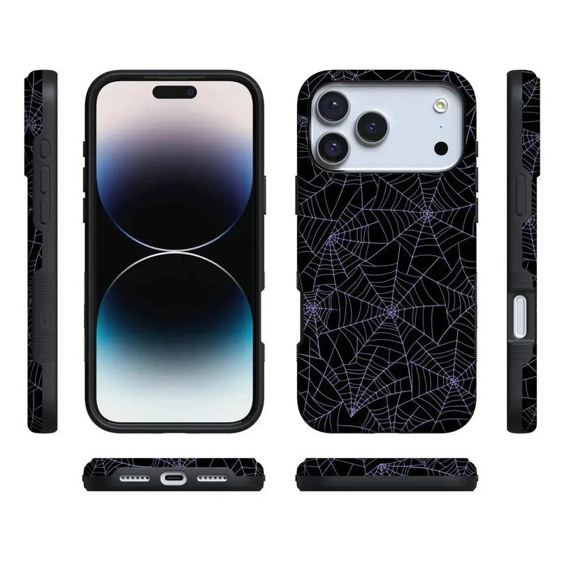 Midnight Web | Spider Web Case Phone Case Casetry 