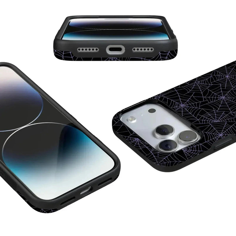 Midnight Web | Spider Web Case Phone Case Casetry 