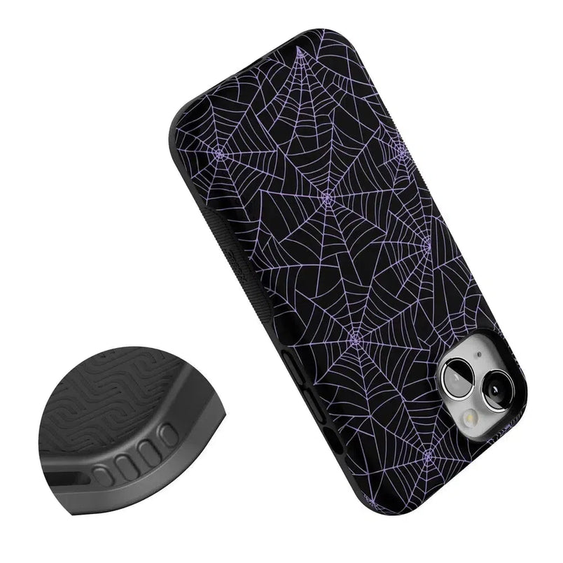 Midnight Web | Spider Web Case Phone Case Casetry 