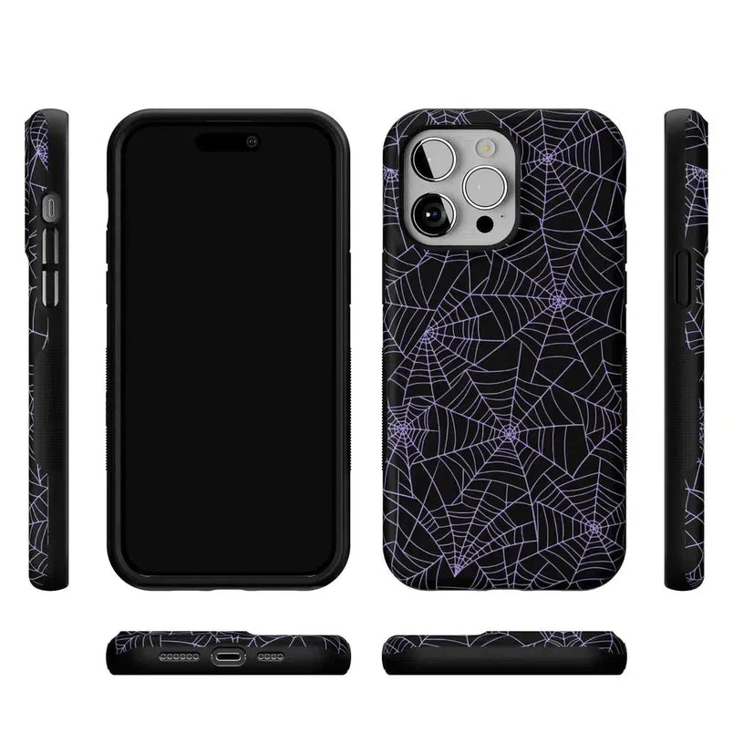 Midnight Web | Spider Web Case Phone Case Casetry 