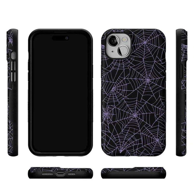 Midnight Web | Spider Web Case Phone Case Casetry 