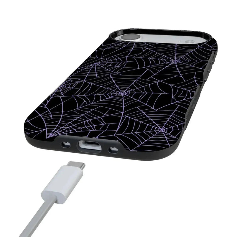 Midnight Web | Spider Web Case Phone Case Casetry 