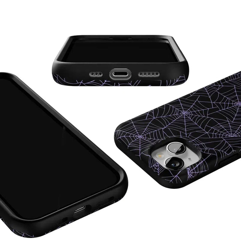Midnight Web | Spider Web Case Phone Case Casetry 