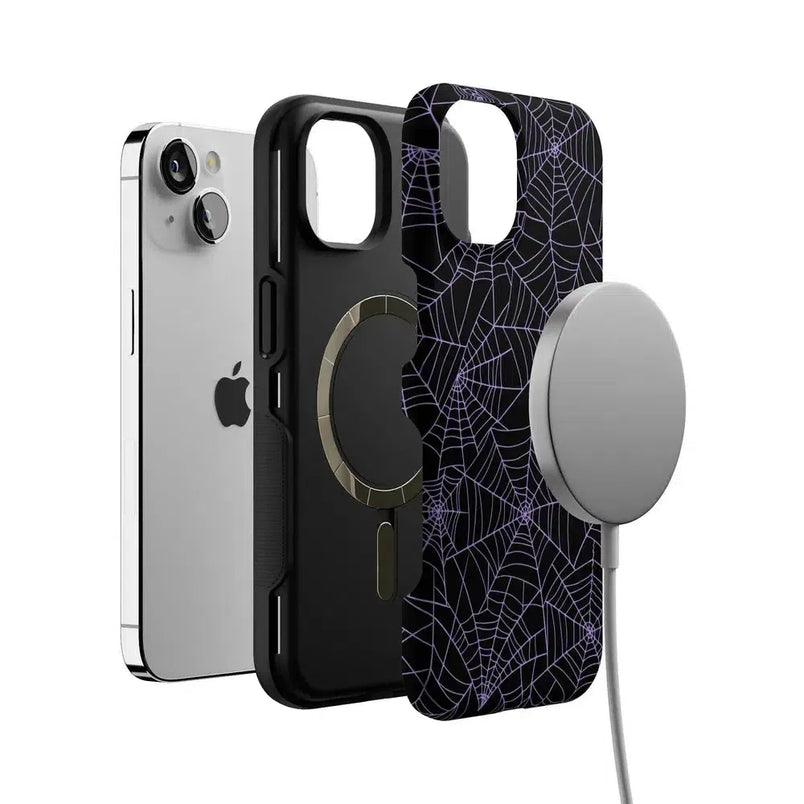 Midnight Web | Spider Web Case Phone Case Casetry 