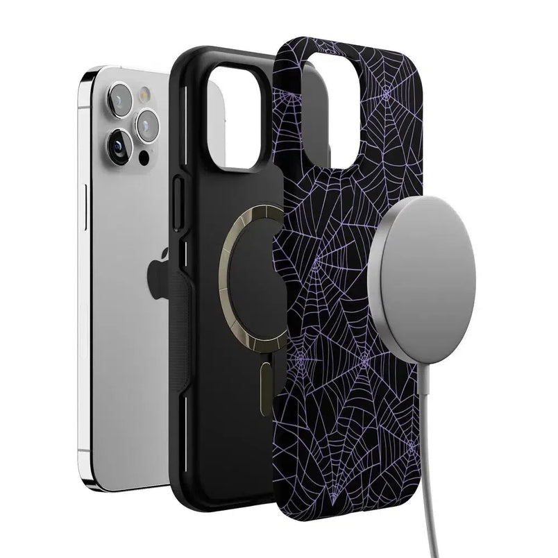 Midnight Web | Spider Web Case Phone Case Casetry 