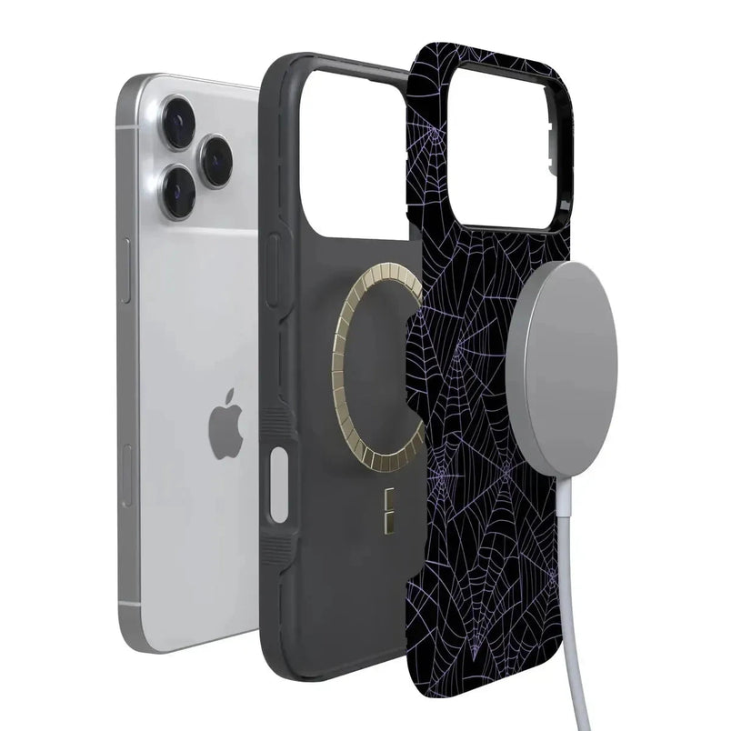 Midnight Web | Spider Web Case Phone Case Casetry 