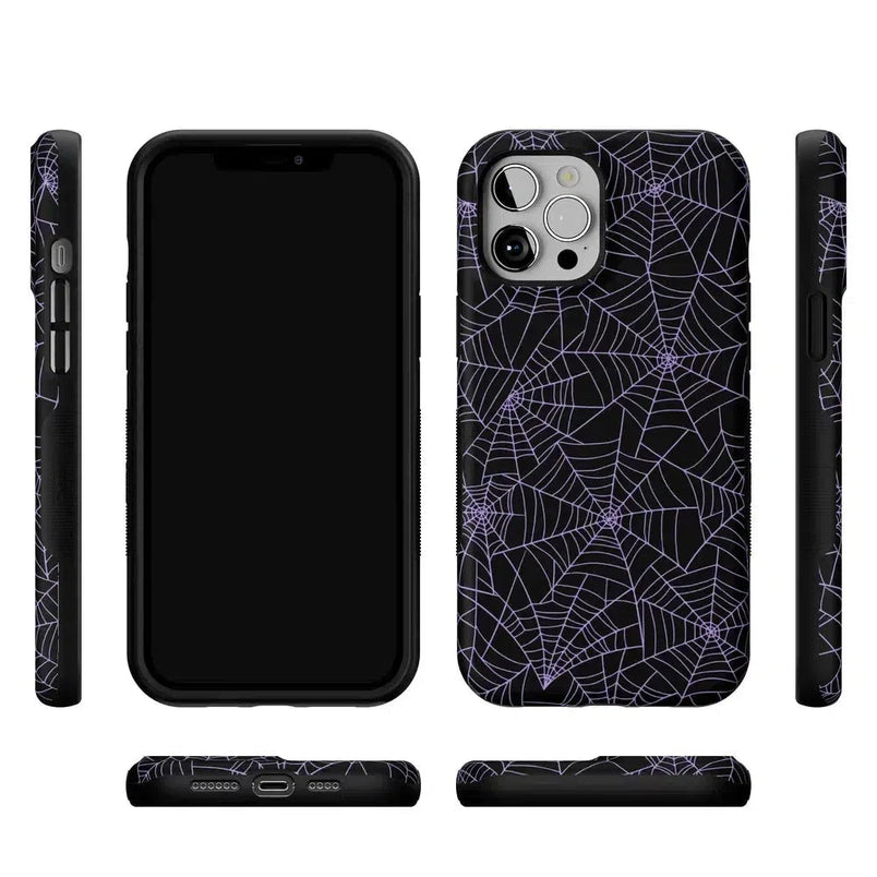 Midnight Web | Spider Web Case Phone Case Casetry 