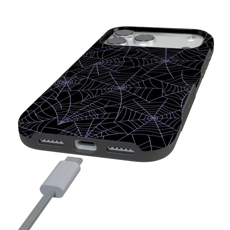 Midnight Web | Spider Web Case Phone Case Casetry 