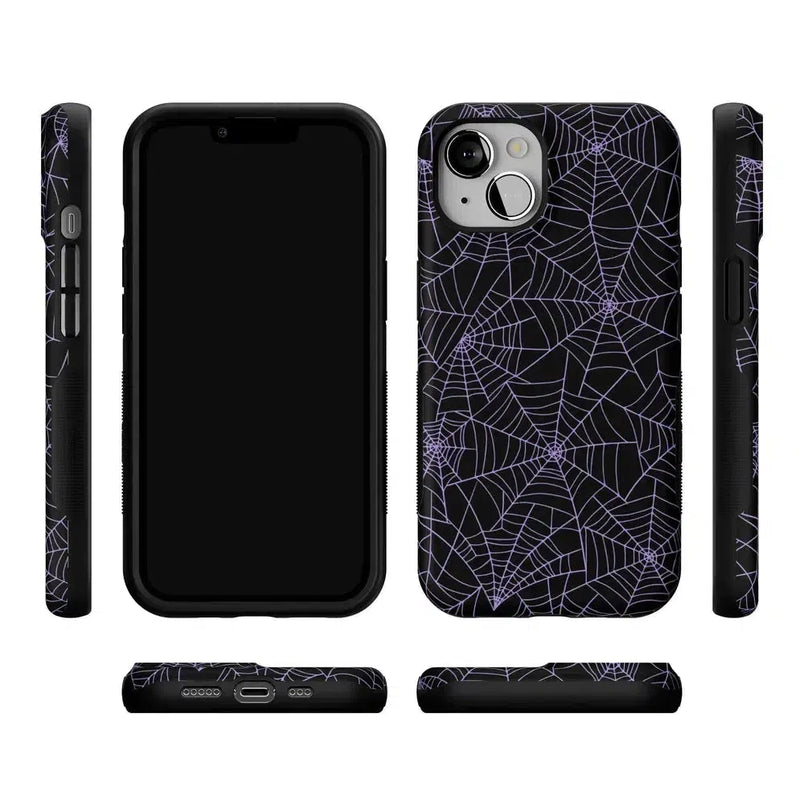 Midnight Web | Spider Web Case Phone Case Casetry 