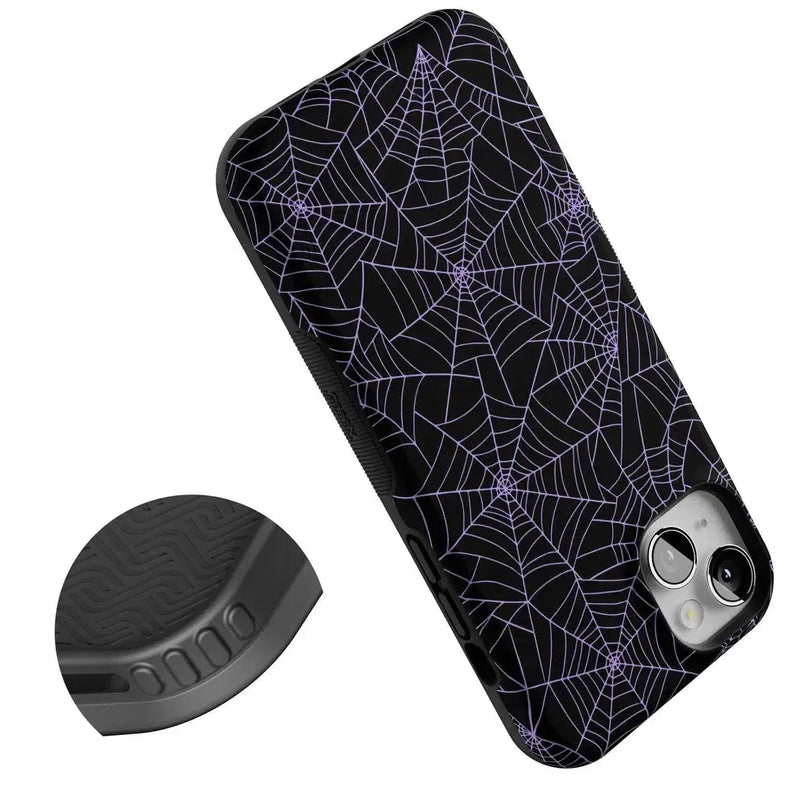 Midnight Web | Spider Web Case Phone Case Casetry 