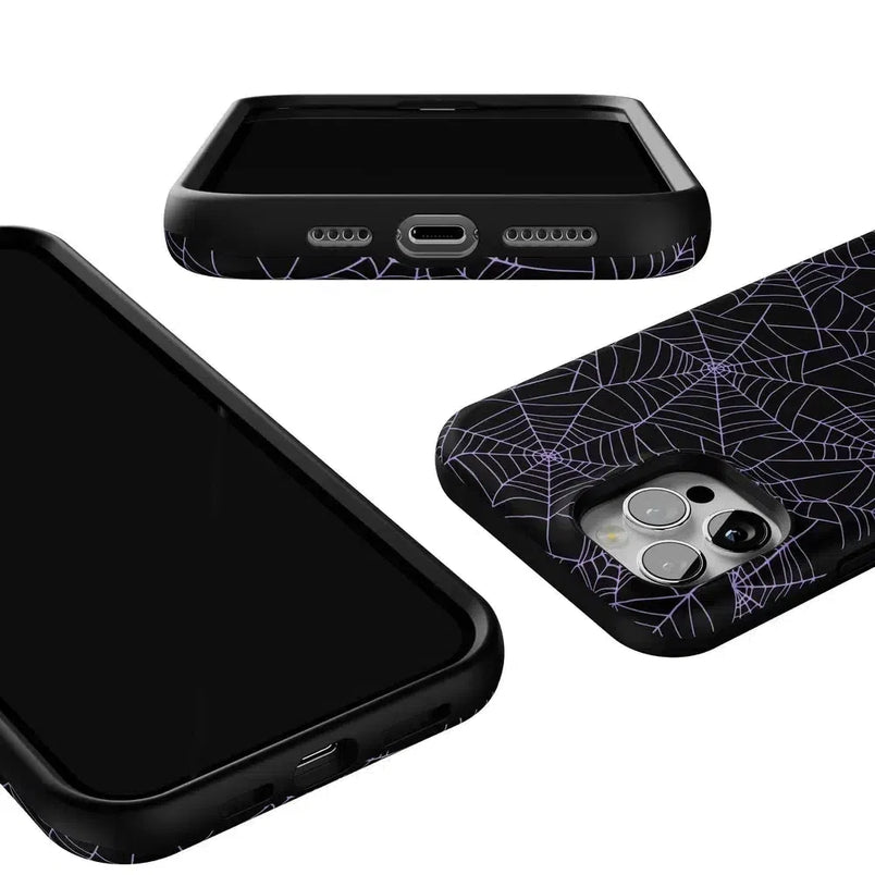 Midnight Web | Spider Web Case Phone Case Casetry 