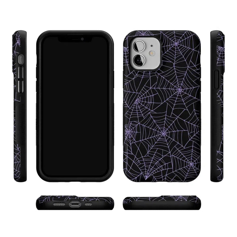 Midnight Web | Spider Web Case Phone Case Casetry 