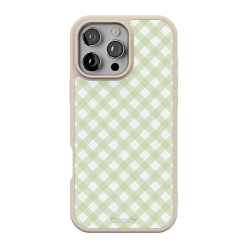 Mint Lattice | Sunday Best Case Phone Case get.casely Align + MagSafe® iPhone 16 Pro Max 