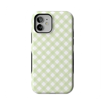 Mint Lattice | Sunday Best Case Phone Case get.casely Bold Flex + MagSafe® iPhone 12 