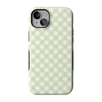 Mint Lattice | Sunday Best Case Phone Case get.casely Bold Flex + MagSafe® iPhone 15 Plus 