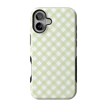 Mint Lattice | Sunday Best Case Phone Case get.casely Bold Flex + MagSafe® iPhone 16 Plus 