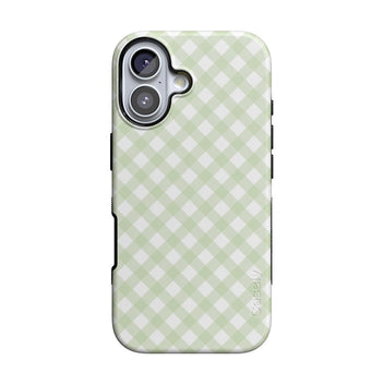 Mint Lattice | Sunday Best Case Phone Case get.casely Bold + MagSafe® iPhone 17 