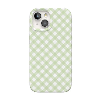 Mint Lattice | Sunday Best Case Phone Case get.casely Classic + MagSafe® iPhone 15 