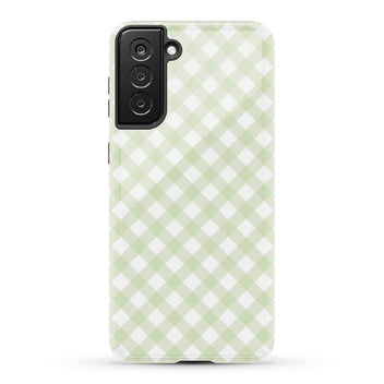 Mint Lattice | Sunday Best Case Phone Case get.casely Essential Galaxy S21 Plus 