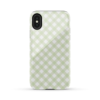 Mint Lattice | Sunday Best Case Phone Case get.casely Essential iPhone X / XS 