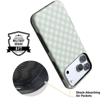 Mint Lattice | Sunday Best Case Phone Case get.casely 
